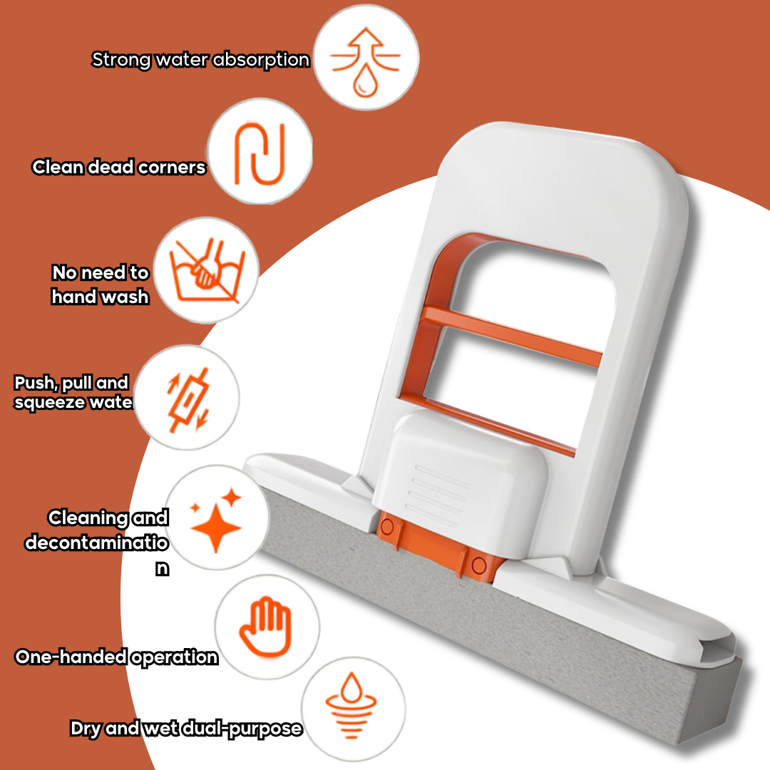 Mini Fregona Retráctil Multiuso